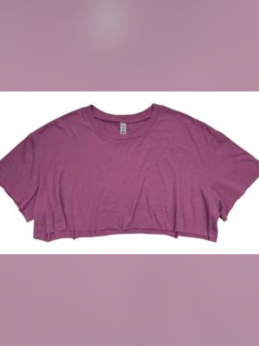 Alo Yoga Made You Look Crop Top Sz Medium